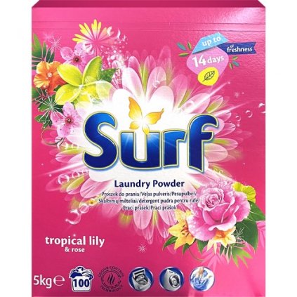 Surf prací prášek 5kg Tropical Lily 100W 8886467018794