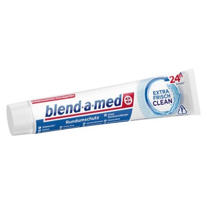 Blend a med 75ml Extra Frisch Clean zubní pasta 8006540323793