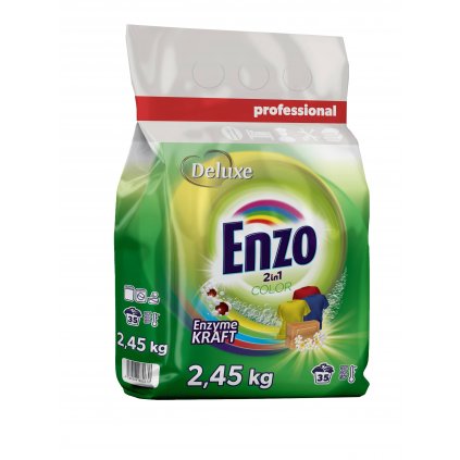 Deluxe Enzo prací prášek Professional 2,45kg 2in1 Color 35WL 4260504880638