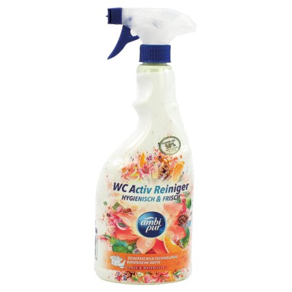 Ambi Pur 750ml WC čistič s rozprašovačem Citrus & Water Lily oranžový 8435495821250