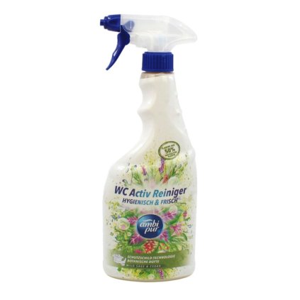 Ambi Pur 750ml WC čistič s rozprašovačem Wild Sage & Cedar oranžový 8435495821106