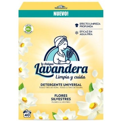 Lavandera prací prášek 2,2kg Universal Flores Silvestres 40W 8435495815037