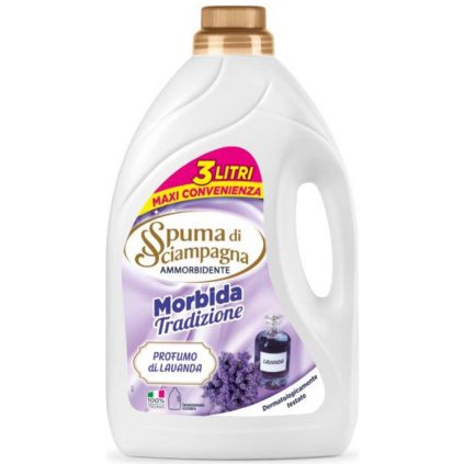 Spuma di Sciampagna Ammorbidente 3L Lavanda aviváž 8007750019353