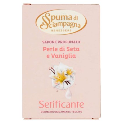 Spuma di Sciampagna Benessere 90g Perle di Seta e Vaniglia tuhé mýdlo 8007750010398