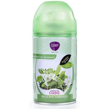 Clendy osvěžovač vzduchu náhrdní náplň 250ml Muschio Ambrato 8033532104092 3