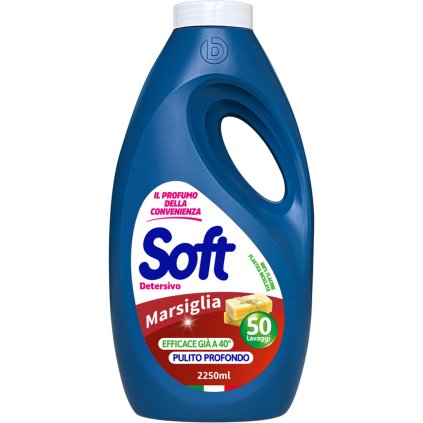 Soft 2250ml prací gel 50W Marsiglia 8003640022014
