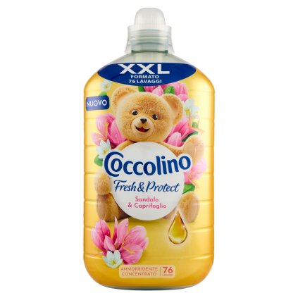 Coccolino aviváž 1750ml Concentrato 76W Sandalo & Caprifoglio zlatá 8720181351570