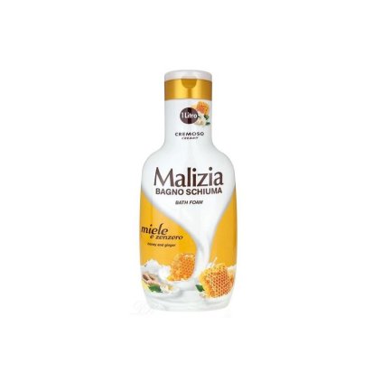 Malizia koupelová a sprchová pěna do koupele Honey and Ginger 1000 ml 8003510032167