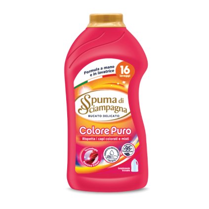 Spuma di Sciampagna Lavatreice 800ml Colore Puro 16W prací gel 8007750001662