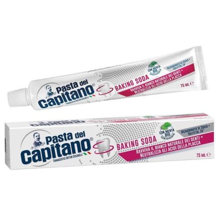Pasta del Capitano 75ml Baking Soda zubní pasta 8002140097003