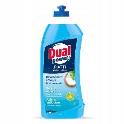 Dual Power Bicarbonate&Mint 1L prostředek na nádobí 8054633836859