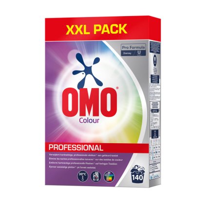 OMO Professional prací prášek Colour 7kg 140WL 7615400860494