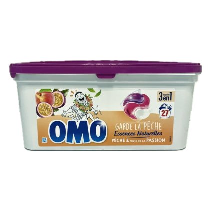 OMO kapsle na praní 3v1 Garde La Peche 27ks 8720181344688