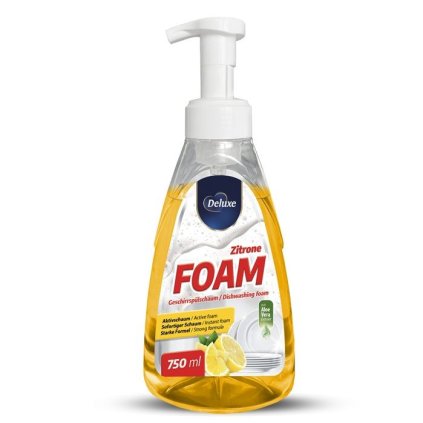 Deluxe Foam Zitrone 750ml Aktivní pěna na nádobí 4260504881161