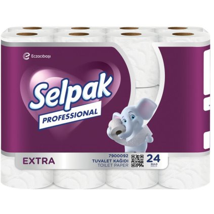 Selpak Professional Extra toaletní papír 2 vrstvý 24rolí 8690530783621