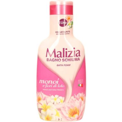 Malizia koupelová a sprchová pěna do koupele Monoi and Lotus Flower 1000 ml 8003510004232