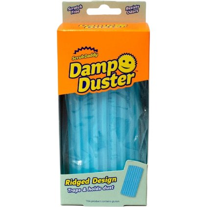 Scrub Daddy Damp Duster modrý houbička na utírání prachu 5060481023771
