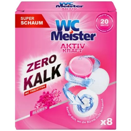 WC Meister Aktiv Kraft WC Tabletten Blumen 8ks tablety na čištění WC 4260418936209