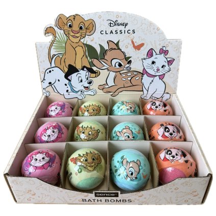 Bath Bombs Disney Classics 100g 12ks šumivá koule do koupele 8721073623720