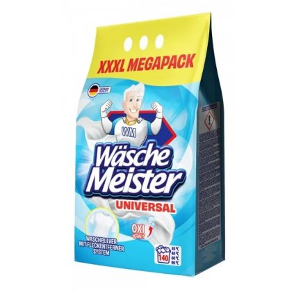 WascheMeister prací prášek Universal 10,5 kg – 140 WL4260418930276 nový