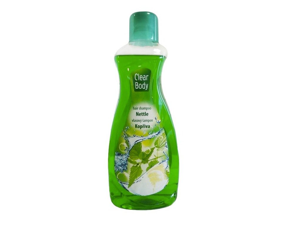 clear body šampon kopřiva 0,5 L