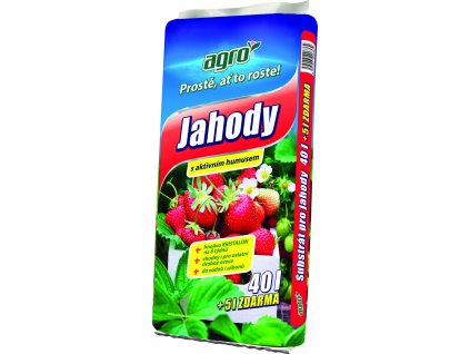 zahradní substrát na jahody 40 L