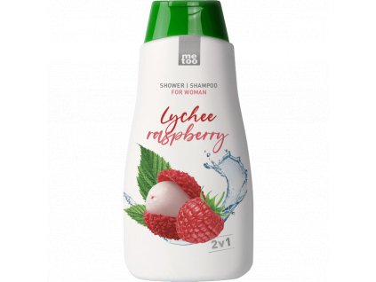 sprchový gel 2v1 raspberry a lychee 0,5 L