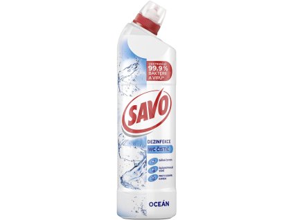 SAVO wc čistič 700 ml vůně oceánu