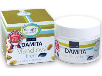 39915 damita cosmetics dc mandlovy nocni krem 50g