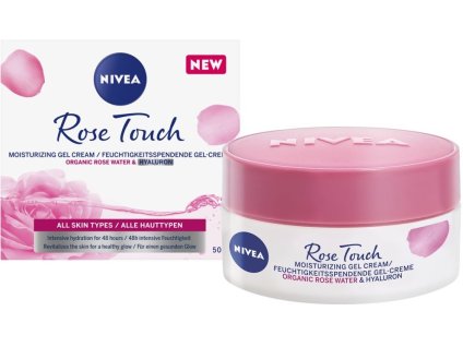 49473 nivea rose touch hydratacni denni krem 50 ml