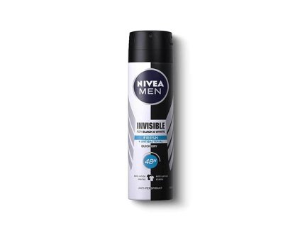 55437 nivea deo ap men 150ml b w invisible fresh cz