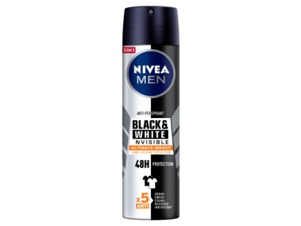 55464 nivea deo men 150ml b w invisible ultimate impact