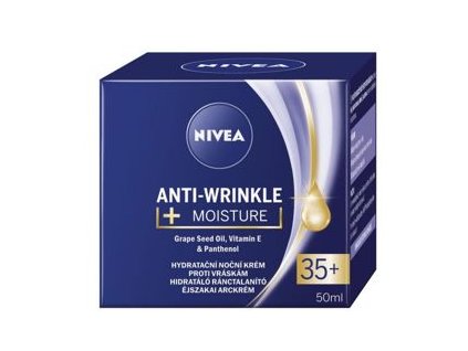 55506 nivea krem anti wrinke 50ml 35 hydratacni nocni