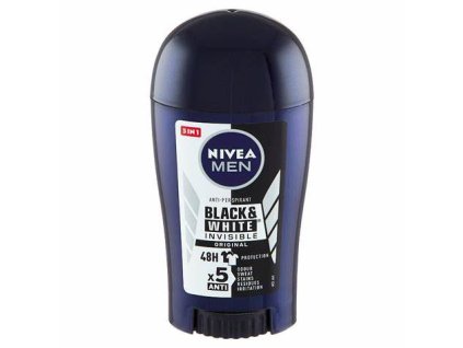 55701 nivea stick men 40ml b w invisible original cz