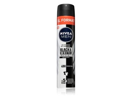 nivea men black white invisible original antiperspirant ve spreji pro muze