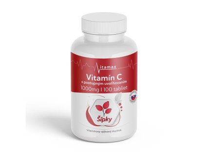Vitamin C 1000 mg - Šípek s prodlouženým účinkem