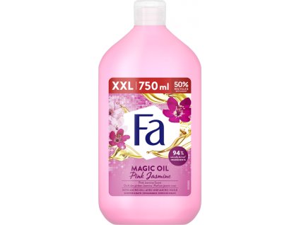 703666af81055a534df0d1a2e6a0f2b1 fa magic oil pink jasmine xxl sprchovy gel 750ml