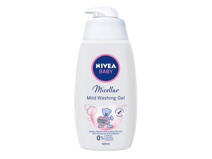 0001394 nivea baby micellar mild washing gel 500 ml 510