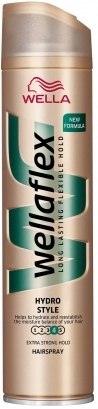 Procter & Gamble Wellaflex lak 250ml hydro style ex silný