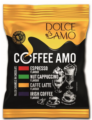 Coffe AMO Coffee AMO Pszczolka kávové bonbóny směs 100g