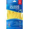 598665 rukavice uklidove zlute s