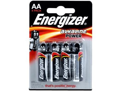 Energizer Alkalické napájení AA 4 balení