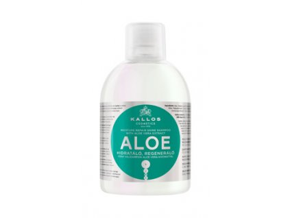 Kallos aLOE VERA hydratační šampon pro suché a lámavé vlasy s výtažky z aloe 1l