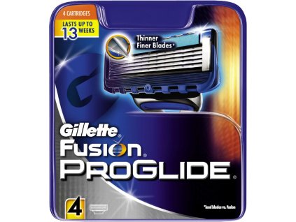 Gillette Fusion Proglide čepelky 4ks