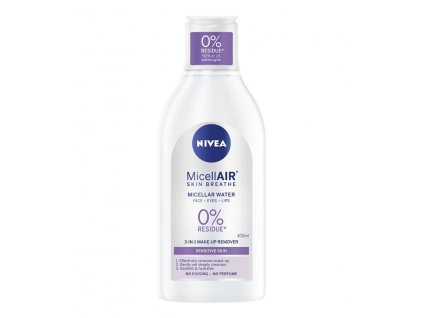 Nivea MicellAIR Sensitive Skin Breathe micelární voda 400ml