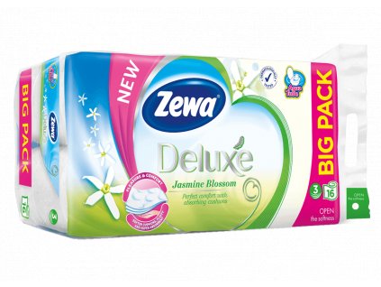 Zewa Toaletní papír Deluxe Jasmine Blossom 16ks