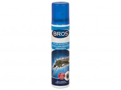 Produkt Bros repelent proti komárům a klíšťatům, aerosol 90 ml