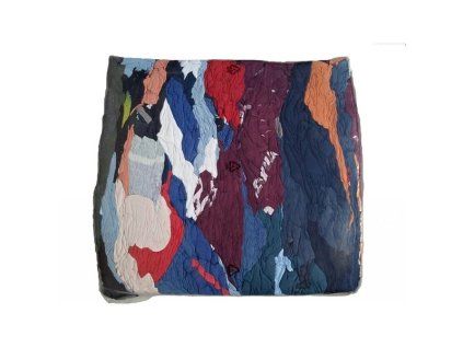 Technický textil čistící (čistící hadry), barevné 10 kg