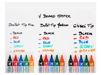 Popisovač Pilot V-Board Master červený