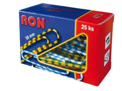 Dopisní spony aktové Zebra 473 RON 50mm 25ks